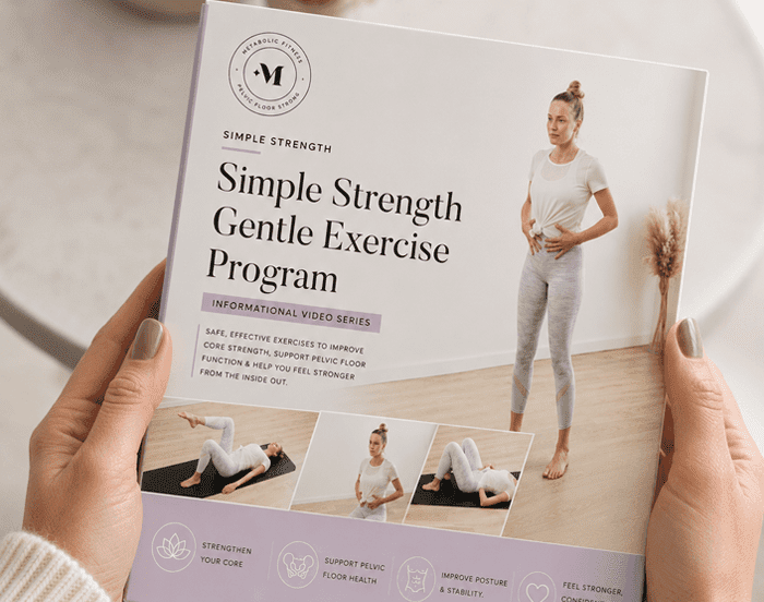 Simple Strength System workout digital manual cover